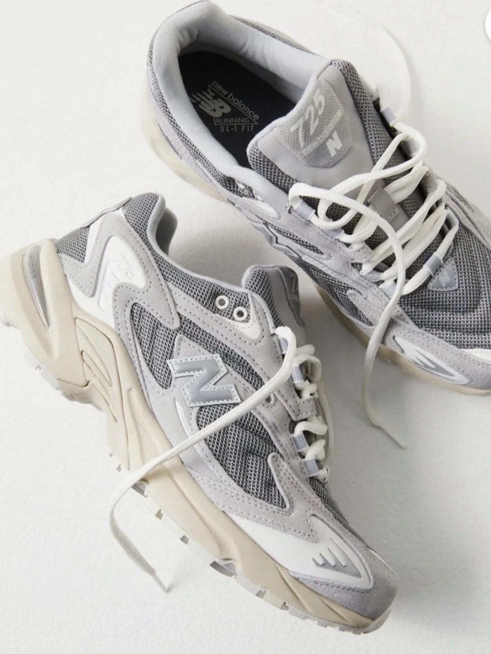 New Balance Sneakers, New Balance 725 'Raincloud' Mens 8, Women’s 9.5